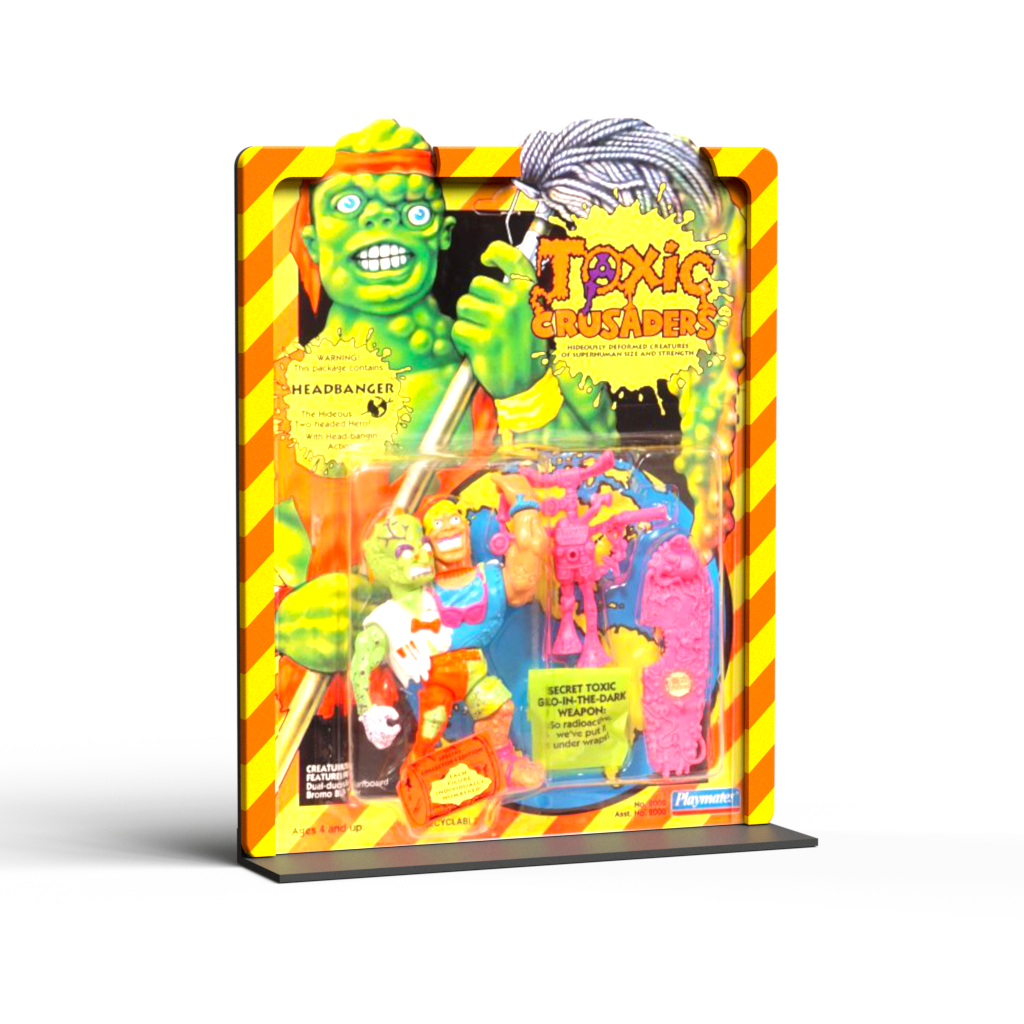 Toxic Crusaders — Toxic Crusaders MOC Frame — MOC Frame — stand